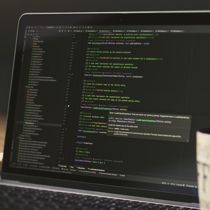 Android app development interface